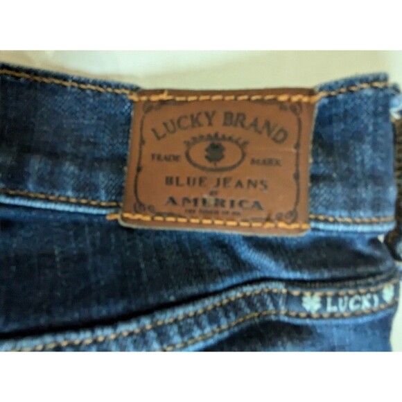 Lucky Brand Sofia Straight Jeans Women's Blue Stretch Denim Size 2/26 - Picture 6 of 7